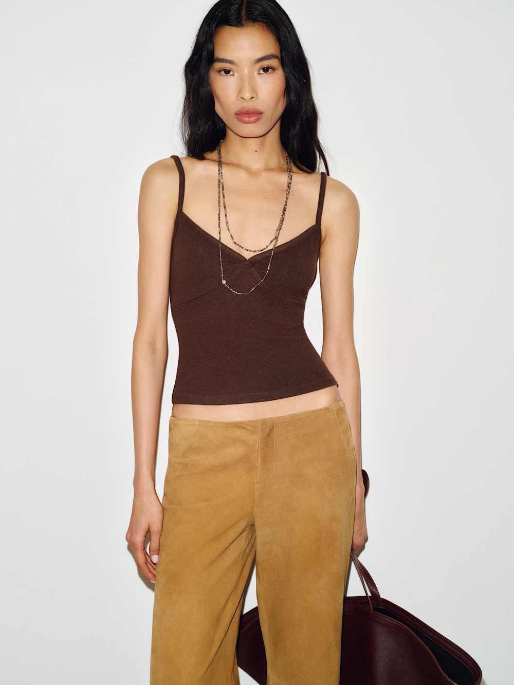 Reformation Nadine Knit Top